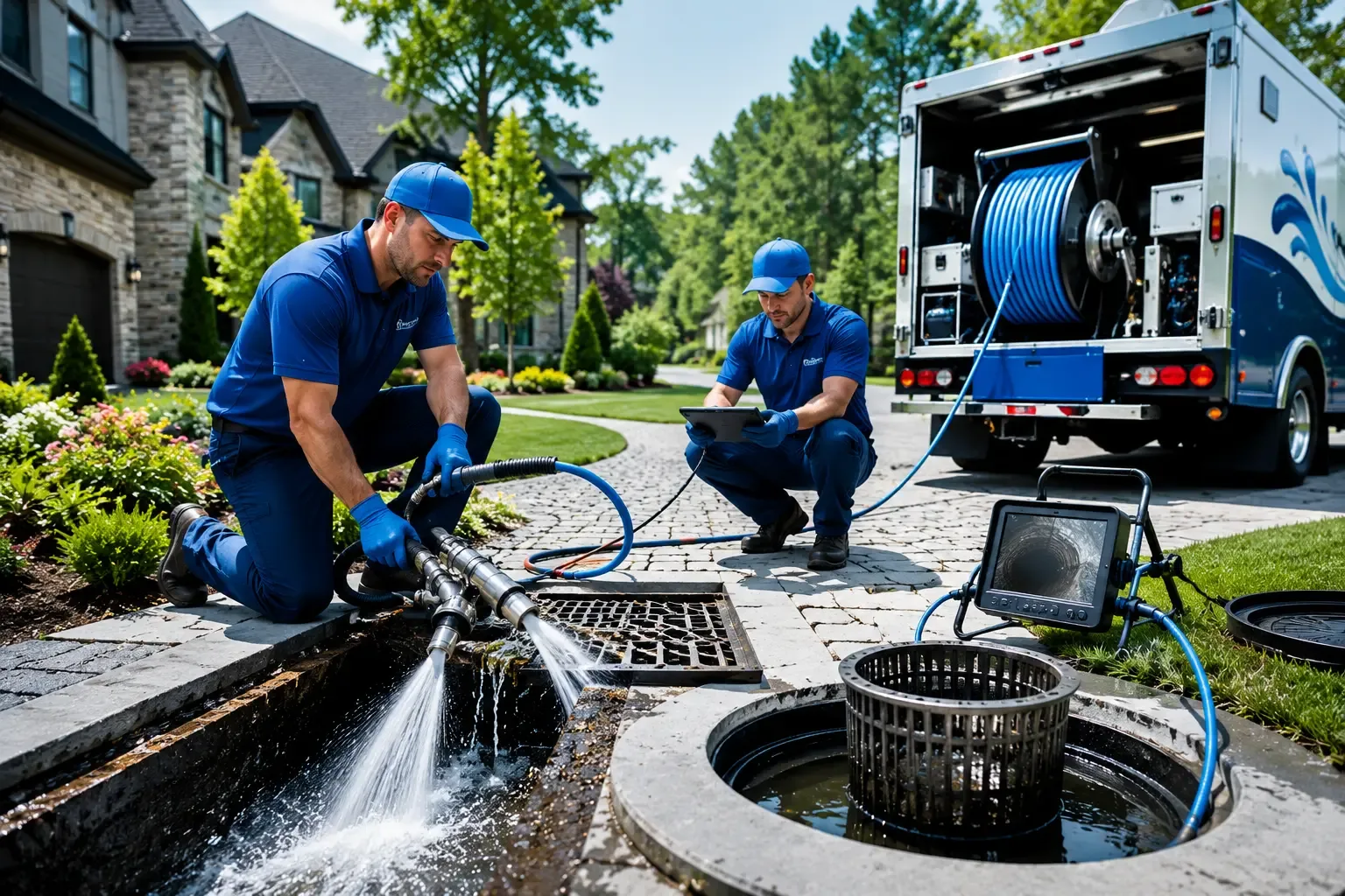 Local outdoor drain cleaning professionals in Townsend, DE